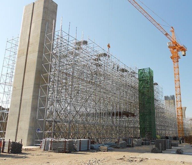 盤扣式腳手架工程的一步的間距是多少？