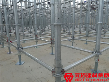 鍍鋅盤扣式腳手架有何優(yōu)勢(shì)？一平方米需要多少噸？