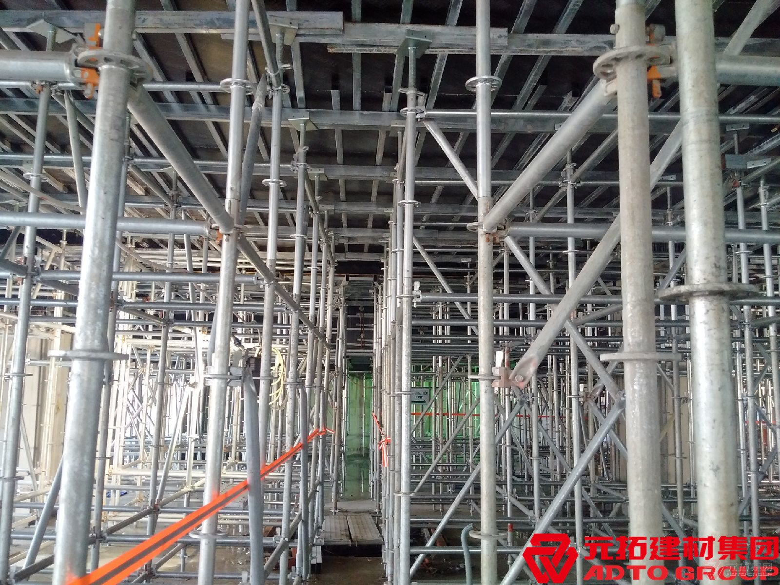 一噸60型的盤(pán)扣式腳手架能搭多大面積？